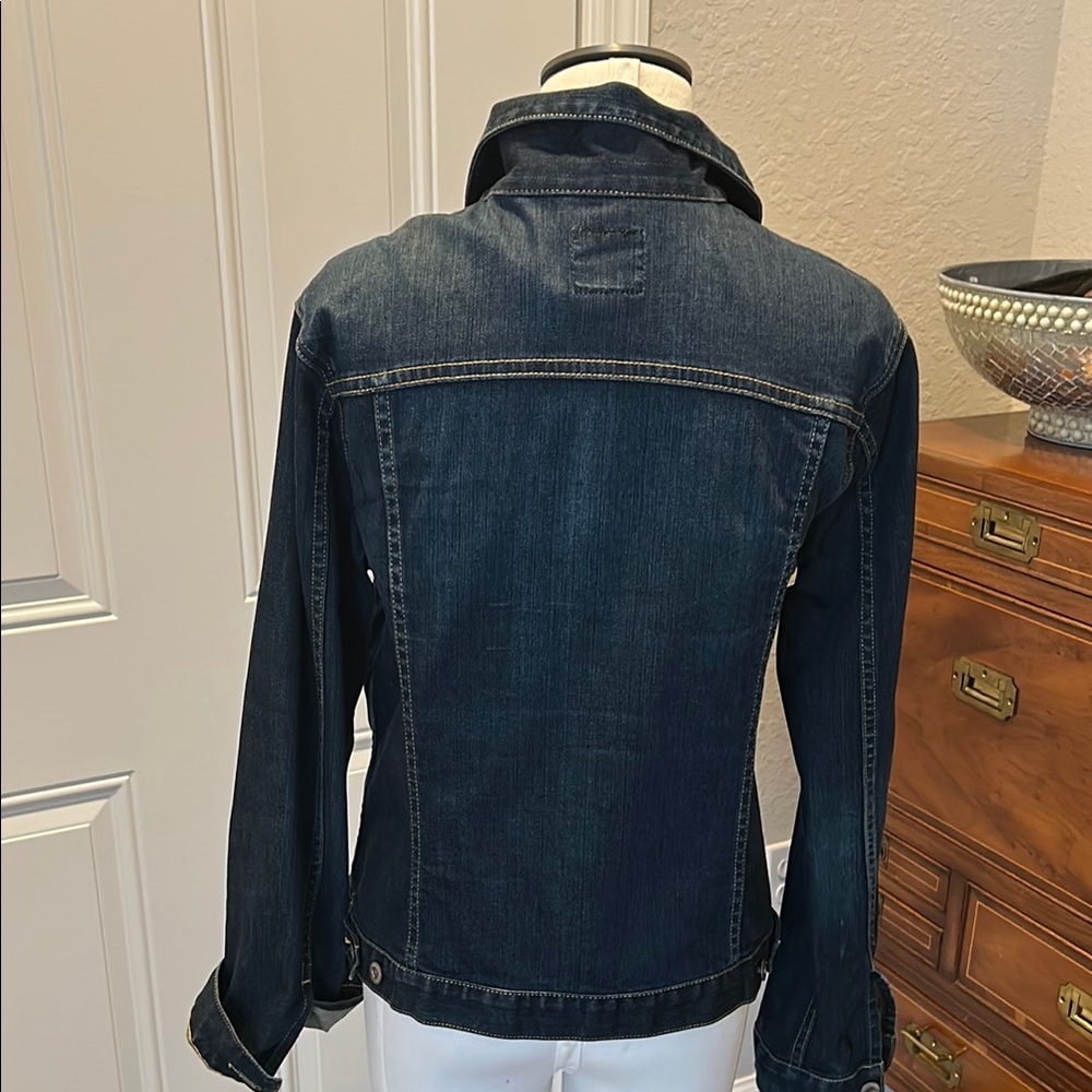 Lucky Brand Blue Jean Jacket Classic Denim Style - Picture 7 of 13